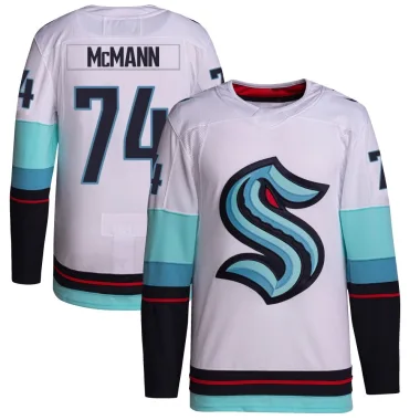 Authentic Bobby McMann White Seattle Kraken Away Primegreen Jersey - Youth
