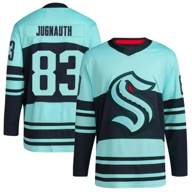 Authentic Tyson Jugnauth Teal Seattle Kraken Reverse Retro 2.0 Jersey - Youth
