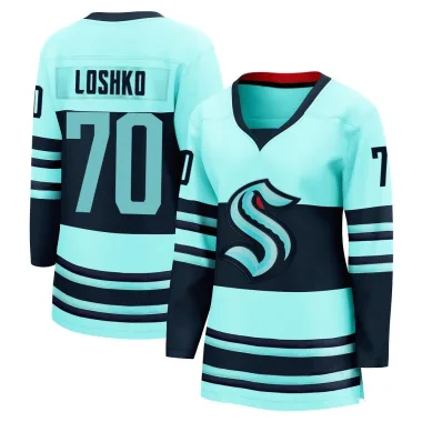 Breakaway Andrei Loshko Teal Seattle Kraken Special Edition 2.0 Jersey - Women's