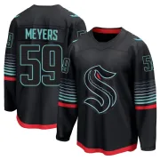 Breakaway Ben Meyers Black Seattle Kraken Alternate Jersey - Men's
