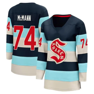 Breakaway Bobby McMann Blue Seattle Kraken Deep Sea 2024 Winter Classic Jersey - Women's