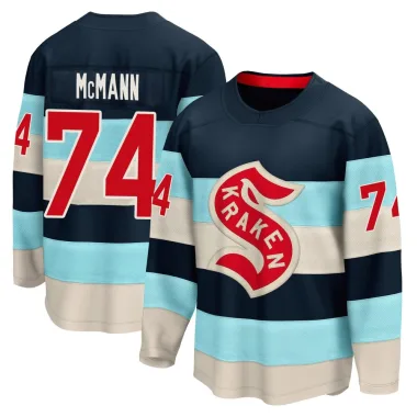 Breakaway Bobby McMann Blue Seattle Kraken Deep Sea 2024 Winter Classic Jersey - Youth