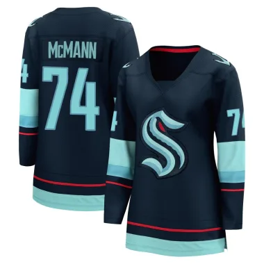 Breakaway Bobby McMann Navy Seattle Kraken Home Jersey - Women's