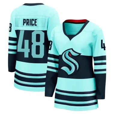 Breakaway Caden Price Teal Seattle Kraken Special Edition 2.0 Jersey - Women's