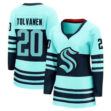 Breakaway Eeli Tolvanen Teal Seattle Kraken Special Edition 2.0 Jersey - Women's