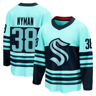 Breakaway Jani Nyman Teal Seattle Kraken Special Edition 2.0 Jersey - Youth
