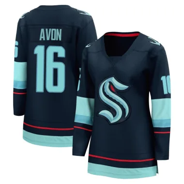 Breakaway Jon-Randall Avon Navy Seattle Kraken Home Jersey - Women's