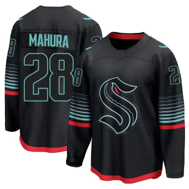 Breakaway Joshua Mahura Black Seattle Kraken Alternate Jersey - Men's