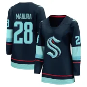 Breakaway Joshua Mahura Navy Seattle Kraken Home Jersey - Women's