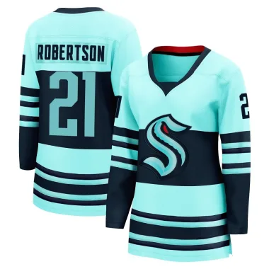 Breakaway Tucker Robertson Teal Seattle Kraken Special Edition 2.0 Jersey - Women's