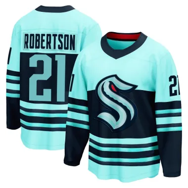 Breakaway Tucker Robertson Teal Seattle Kraken Special Edition 2.0 Jersey - Youth