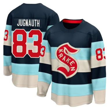 Breakaway Tyson Jugnauth Blue Seattle Kraken Deep Sea 2024 Winter Classic Jersey - Men's