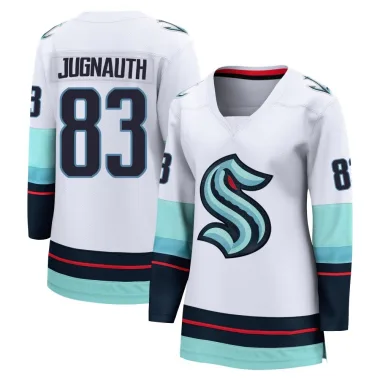 Breakaway Tyson Jugnauth White Seattle Kraken Away Jersey - Women's