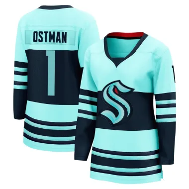 Breakaway Victor Ostman Teal Seattle Kraken Special Edition 2.0 Jersey - Women's