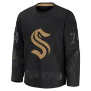 Premium Bobby McMann Black Seattle Kraken 2024 Military Appreciation Practice Jersey - Men's