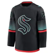 Premium Eeli Tolvanen Black Seattle Kraken Alternate Jersey - Youth