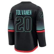 Premium Eeli Tolvanen Black Seattle Kraken Alternate Jersey - Youth