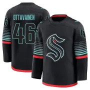 Premium Ville Ottavainen Black Seattle Kraken Alternate Jersey - Men's