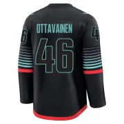 Premium Ville Ottavainen Black Seattle Kraken Alternate Jersey - Men's